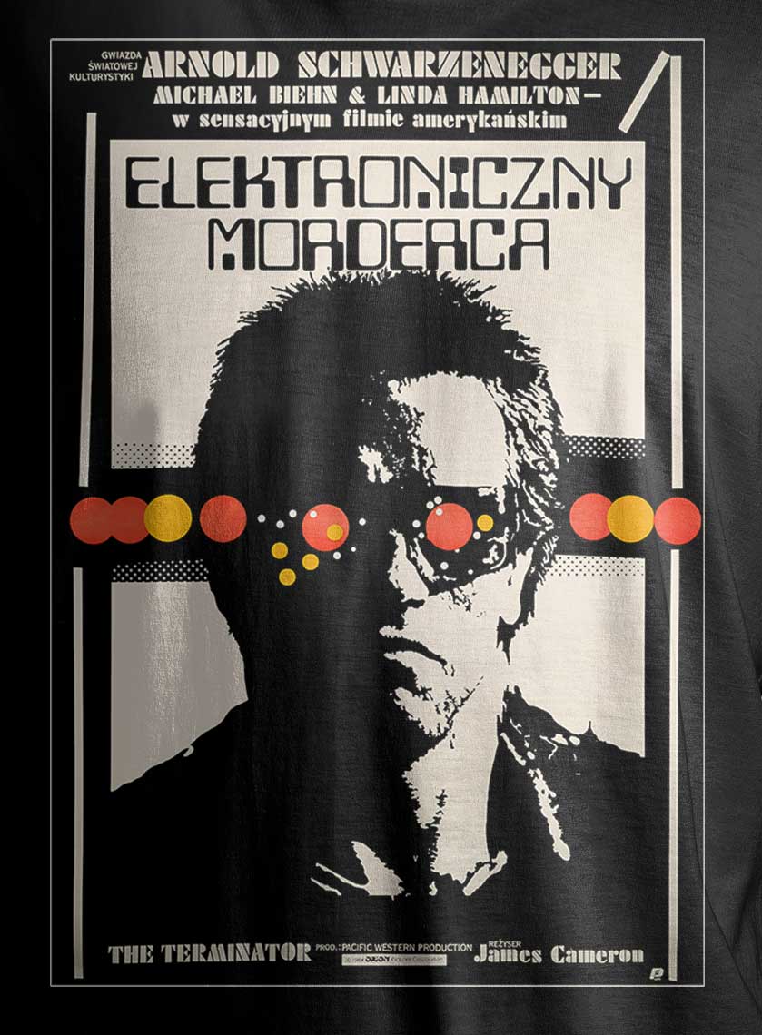 Terminator : Polish One Sheet - Unisex Tee