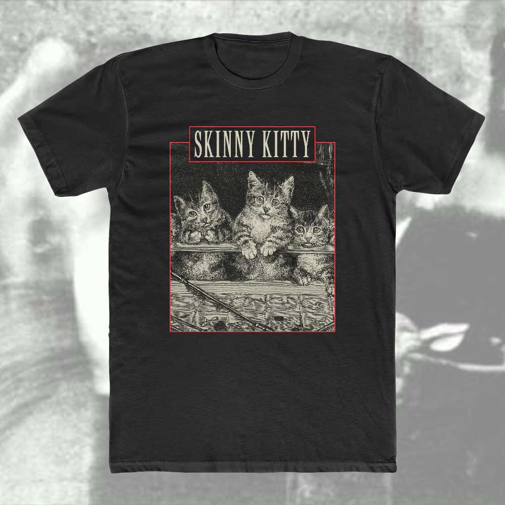 Skinny Kitty: Dig Kit Tee - Unisex