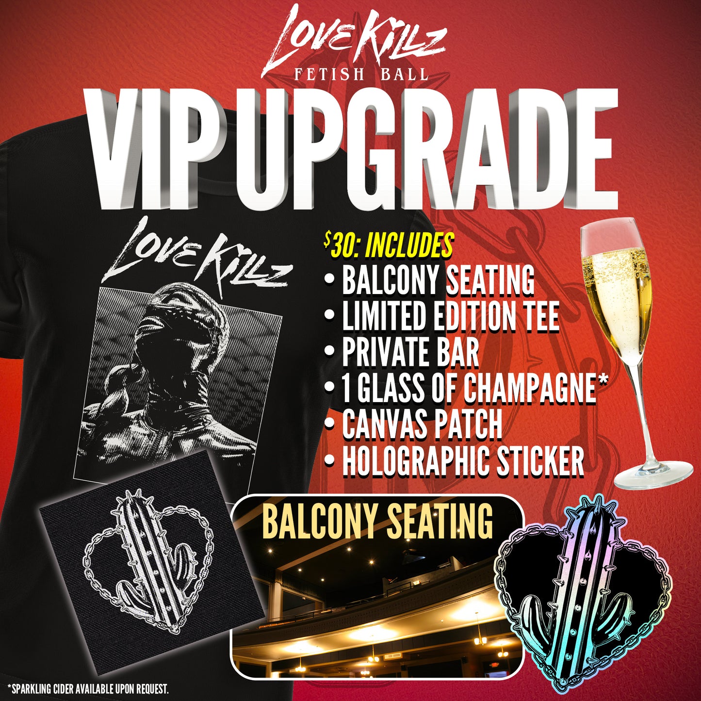 LOVE KILLZ VALENTINE'S VIP UPGRADE