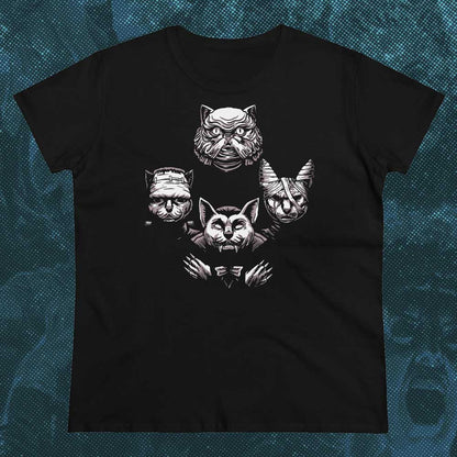 Classic Monsters: Bohemian Catsody Tee - Womens