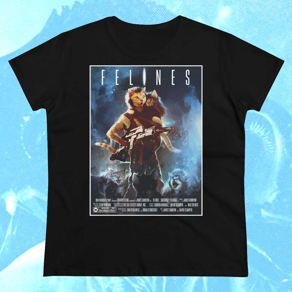 FELINES Aliens Tee - Womens