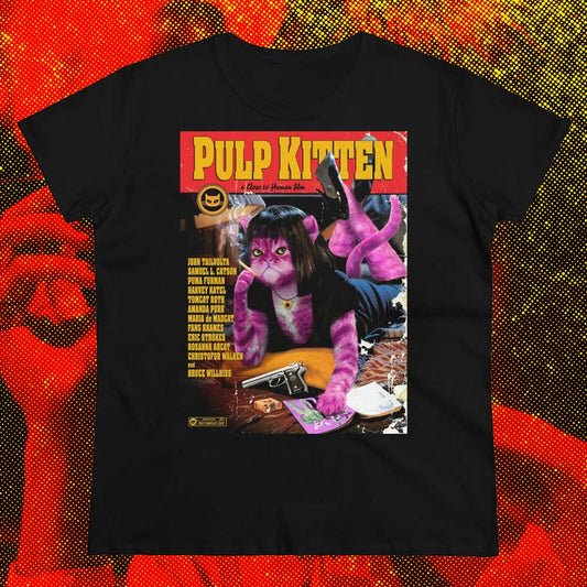 Pulp Kitten Tee - Womens