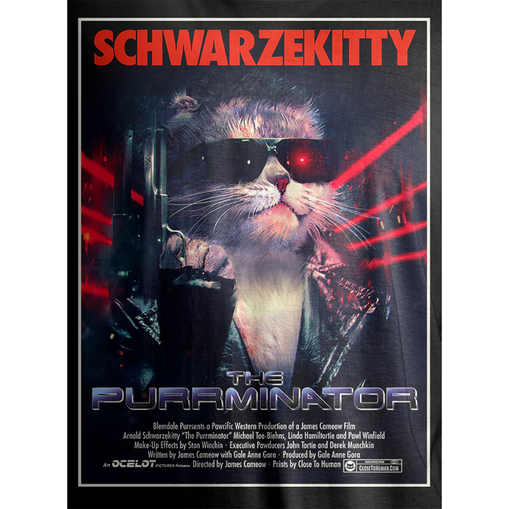 The Purrminator Tee - Womens