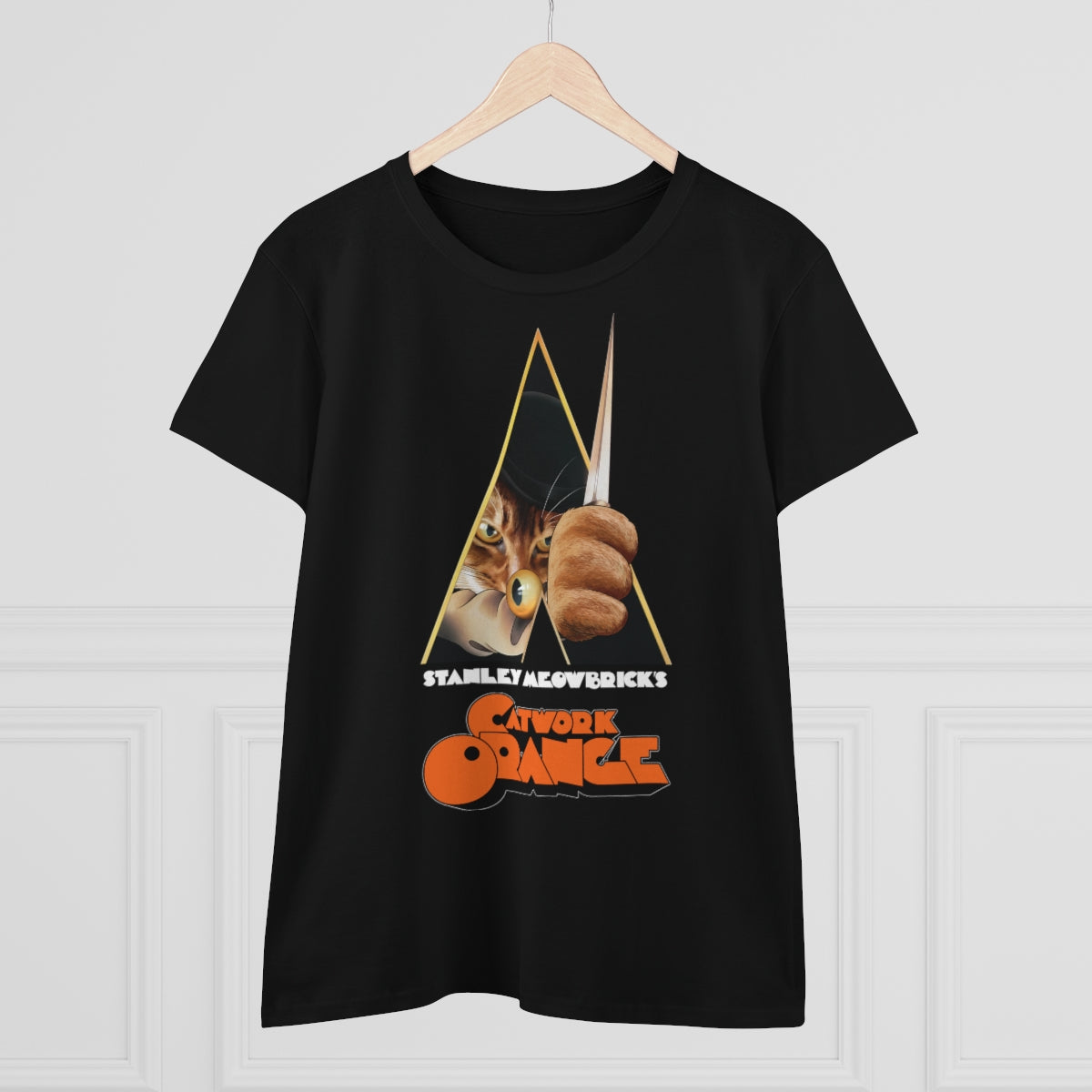 Catwork Orange Tee - Womens