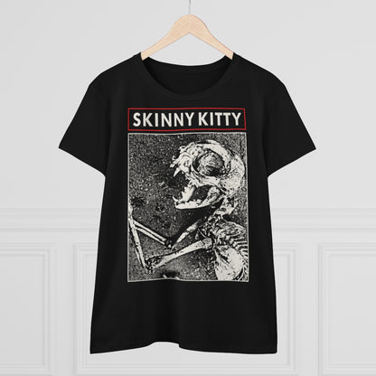 Skinny Kitty "Fur Too Frail" Tee - Womens