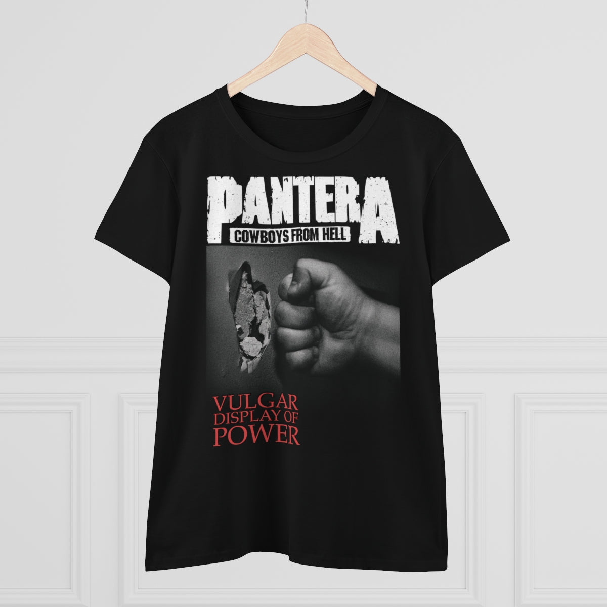 P A N T E R A "Punching Holes in Drywall" Tee - Womens